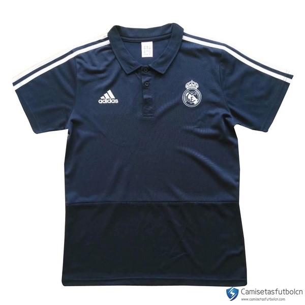 Polo Real Madrid 2017-18 Azul Blanco